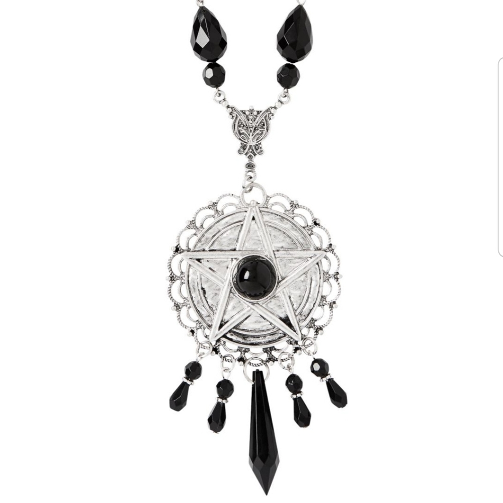 NWOT Witch Pentagram Necklace
